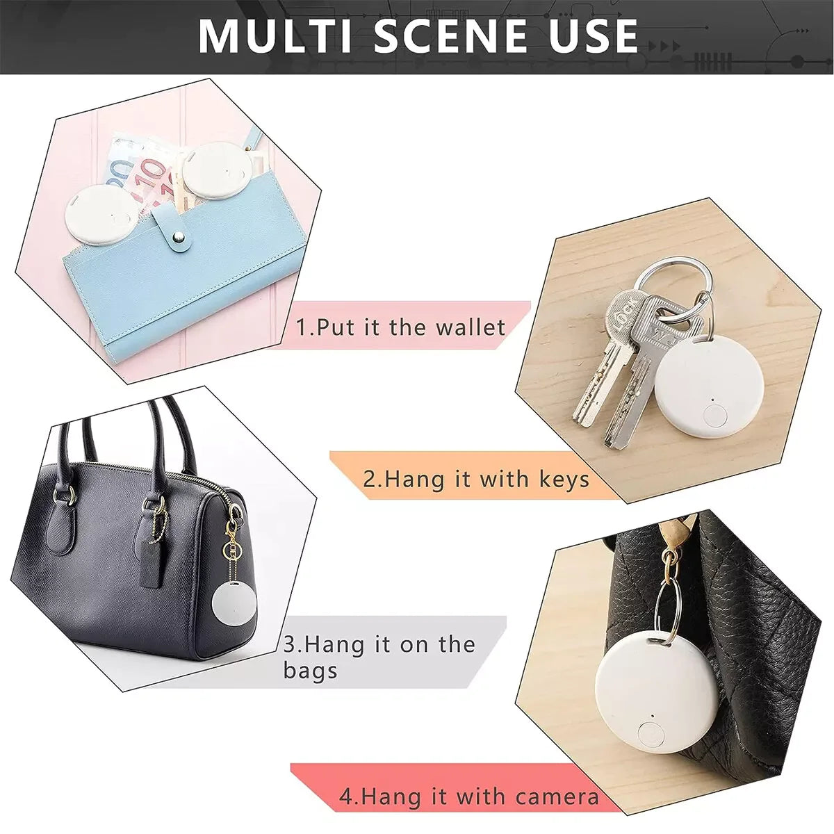 Mini GPS Tracking Tag Anti-Theft