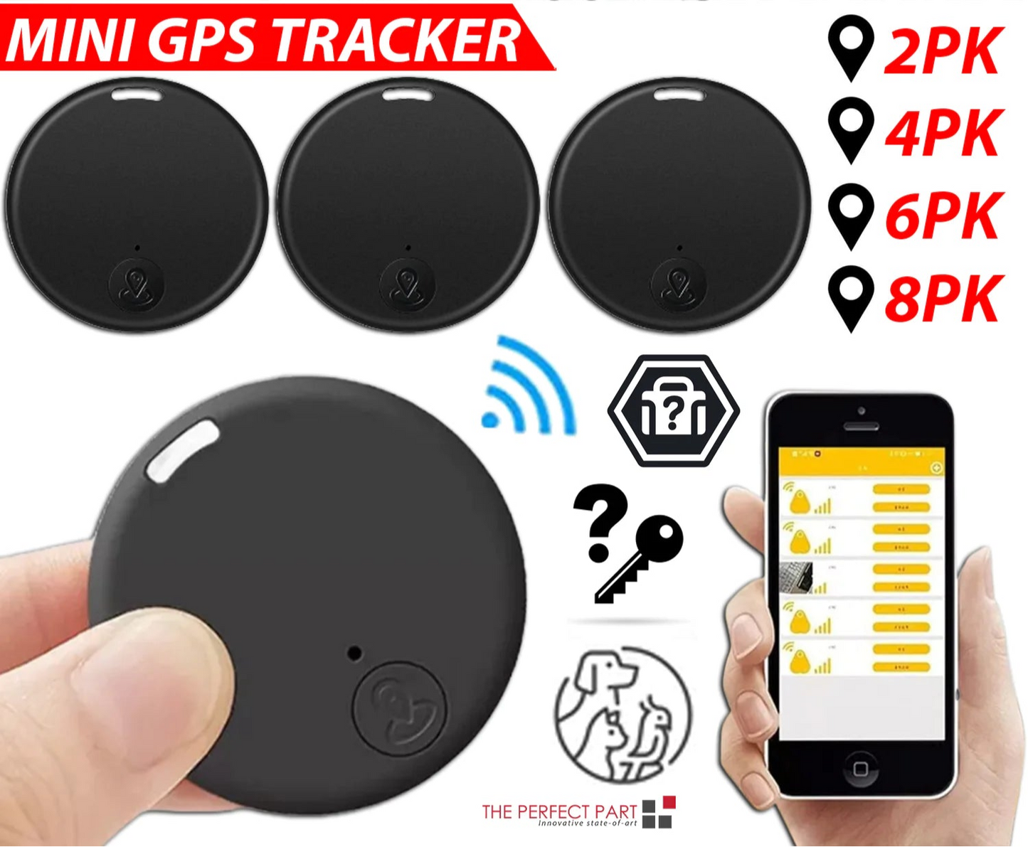 Mini GPS Tracking Tag Anti-Theft