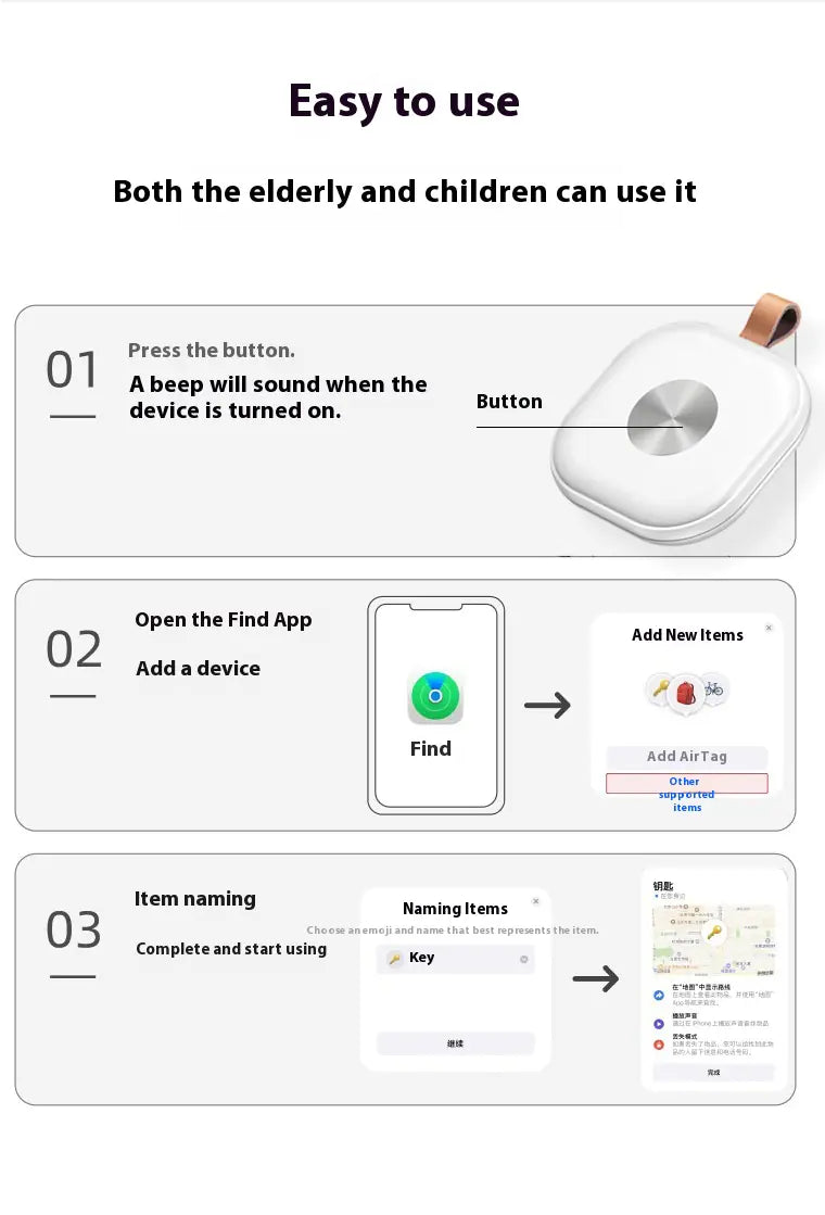 iTag Micro Smart GPS Tracker