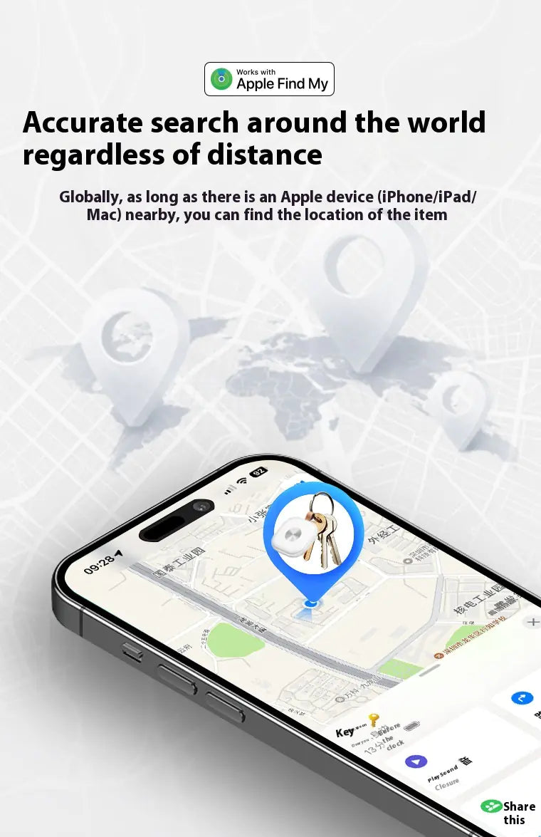 iTag Micro Smart GPS Tracker