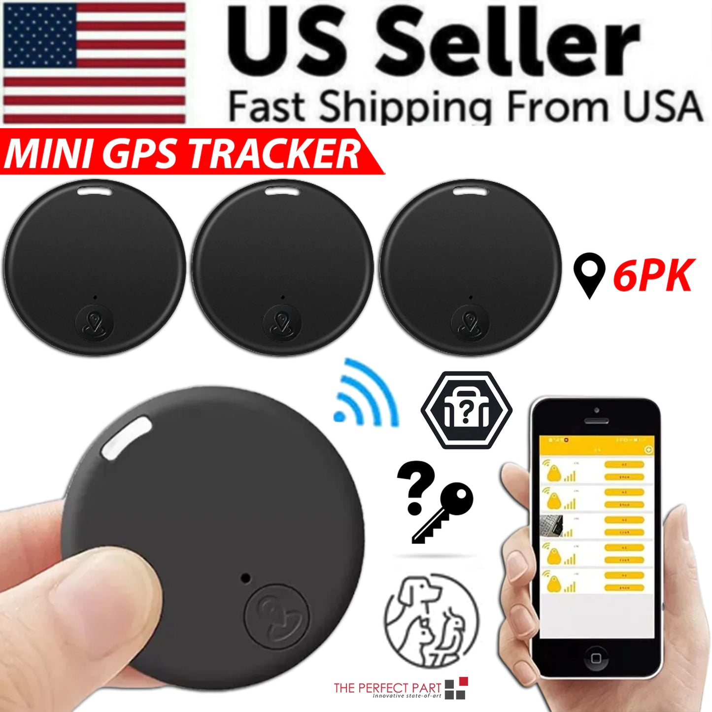 Mini GPS Tracking Tag Anti-Theft