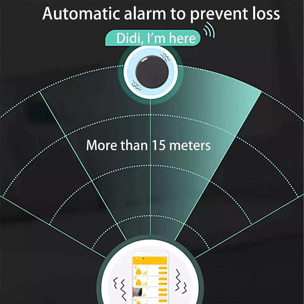 Mini GPS Tracking Tag Anti-Theft