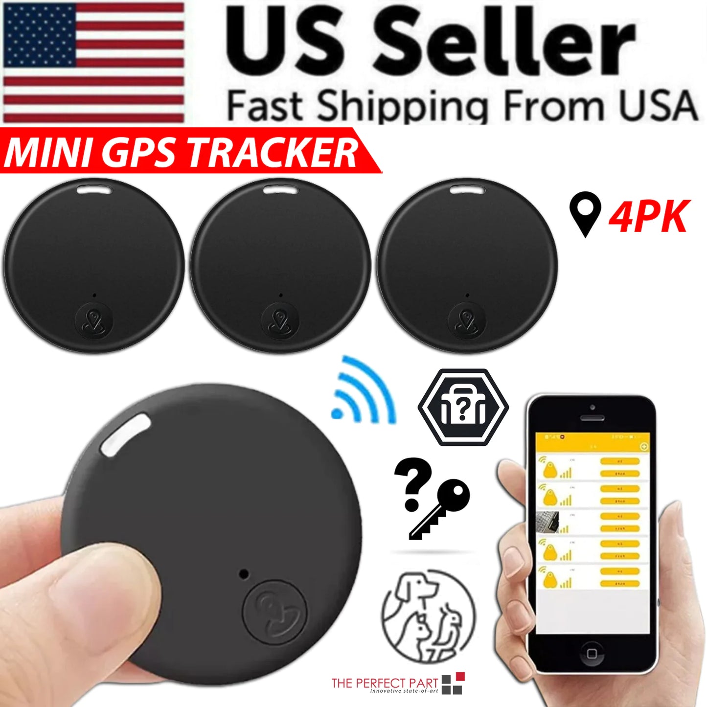 Mini GPS Tracking Tag Anti-Theft