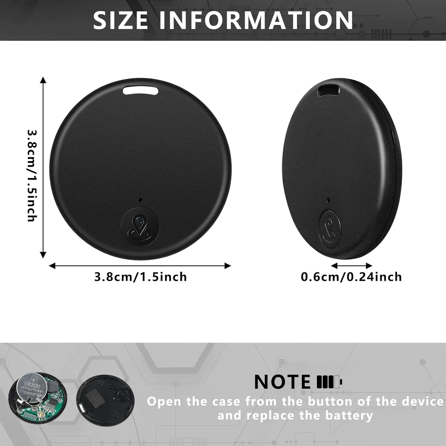 Mini GPS Tracking Tag Anti-Theft