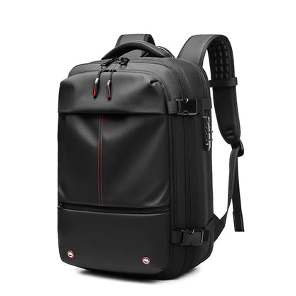 56-75L Travel Compression Backpack  +Blue