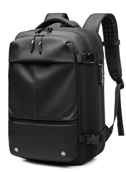 56-75L Travel Compression Backpack  +Blue