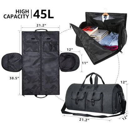 Travel Men's Garment Duffel Bag